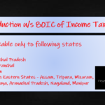 Deduction u/s 80IC of Income Tax Act