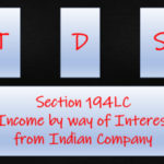 Section 194LC – Income by way of Interest from Indian Company