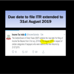 itr due date extended