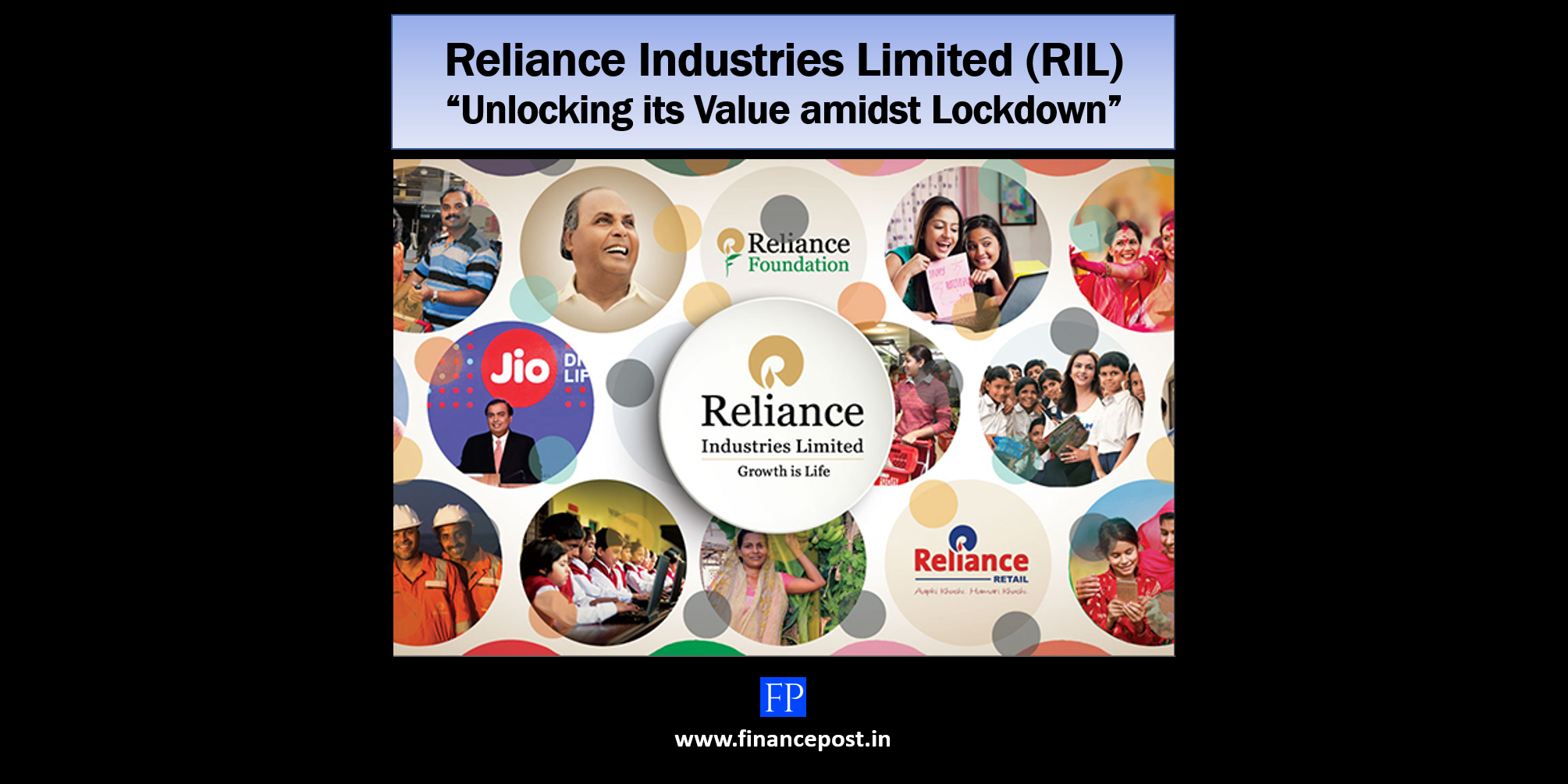 Reliance Industries Limited (RIL) – “Unlocking its Value amidst Lockdown”