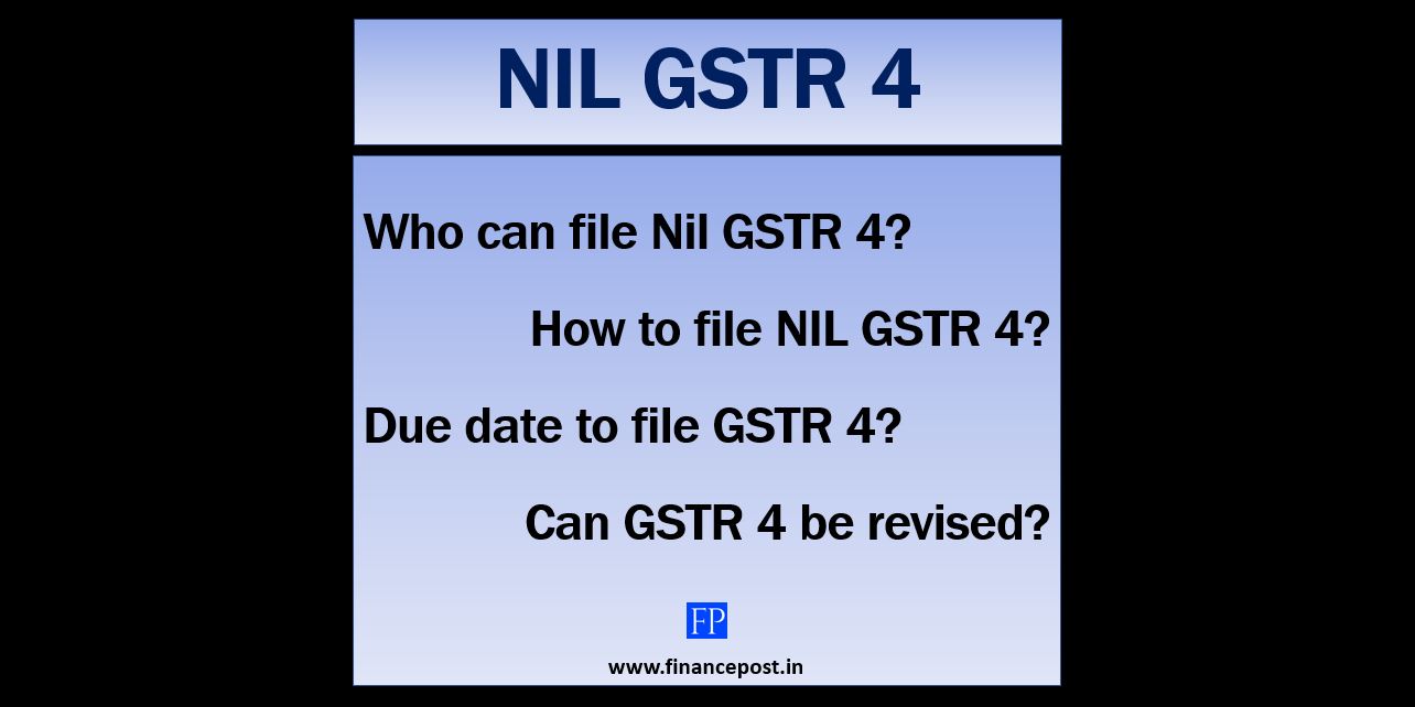 nil gstr 4