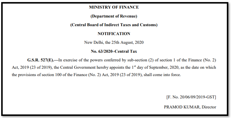 section 50 of gst