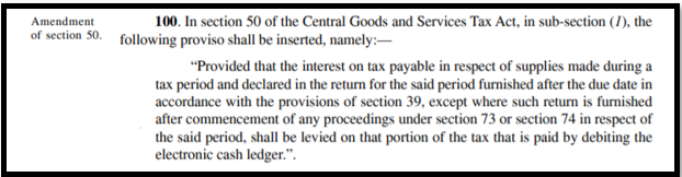 section 50 of gst