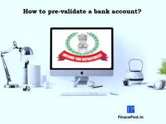 how to pre-validate a bank account