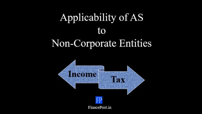 applicability of AS to non-corporate entities