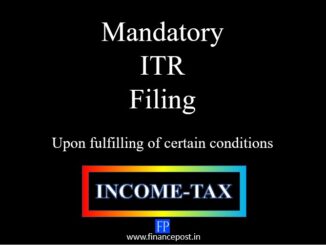 mandatory ITR filing